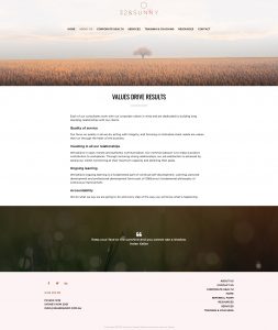 32 & Sunny results by Kapsule Websites