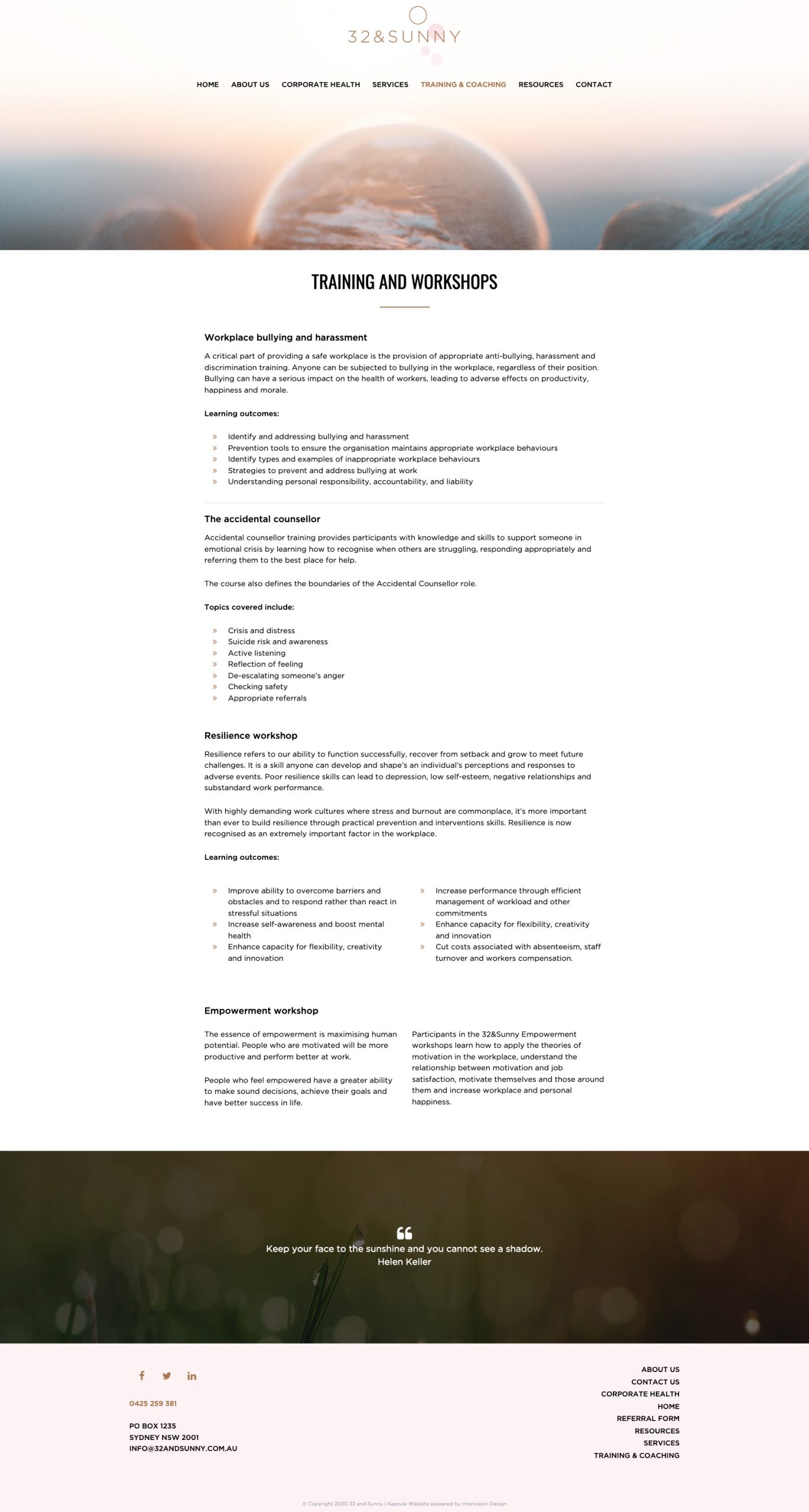 32 and Sunny - 3 by Kapsule Websites