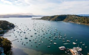 Careel Bay Marina harbour by Kapsule Websites