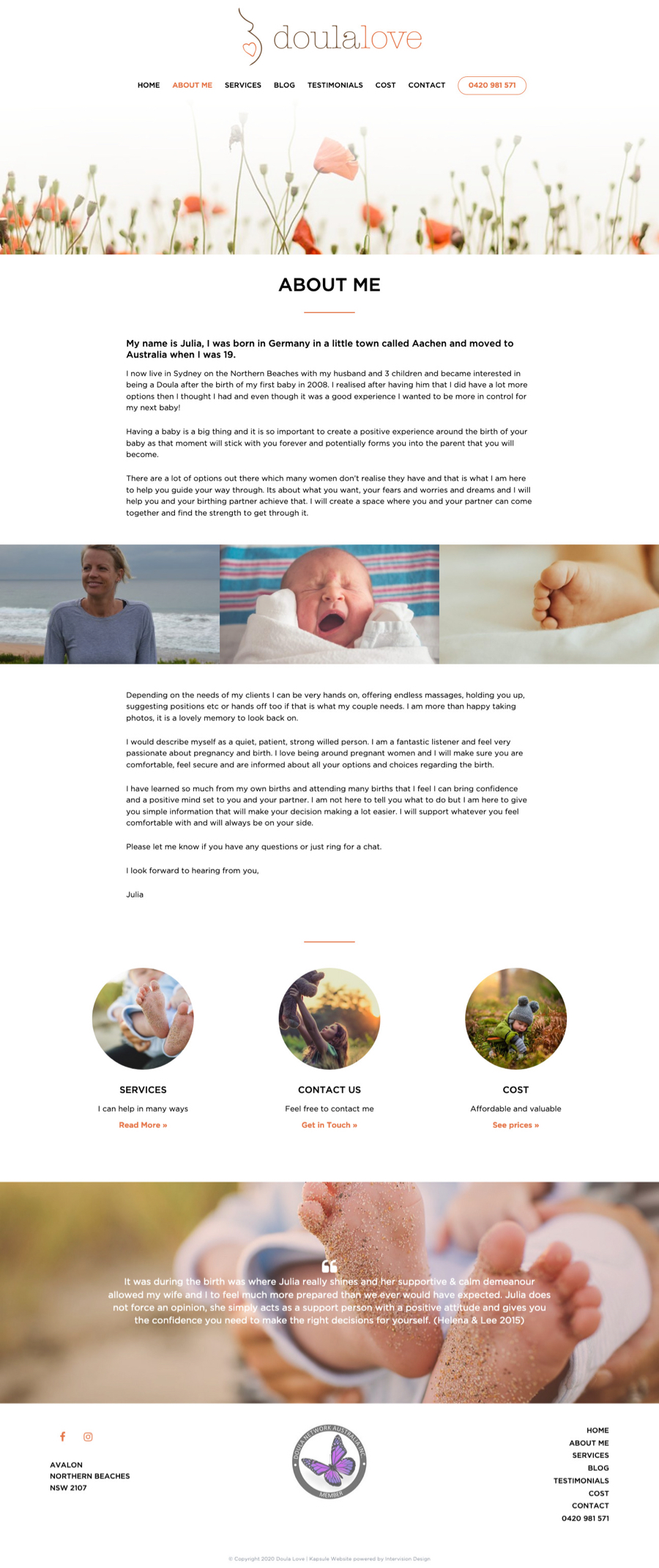 Doula Love - 2 by Kapsule Websites