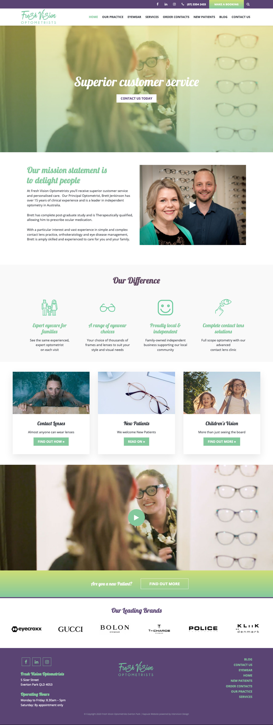 Fresh Vision - 1 by Kapsule Websites