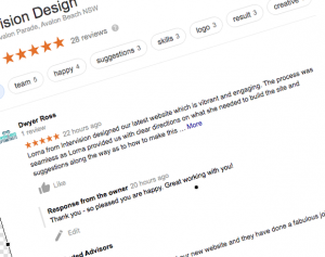 get a google review