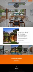 Level 7 Home page by Kapsule Websites