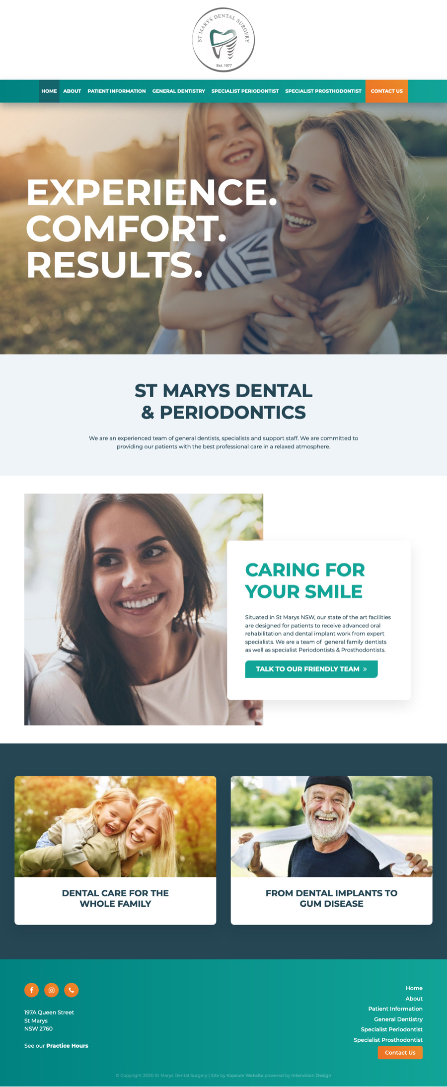 St Marys Dental Surgery - 1 by Kapsule Websites